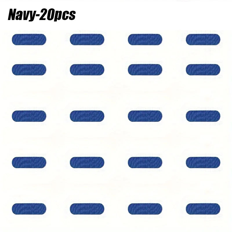 20 Pieces Anti Friction Motion Finger Protection Tape Breathable,Flexible,Elastic,Adjustable For Men &Women Protection Patches Peaceful Pleasures Health and Wellness Dark Blue