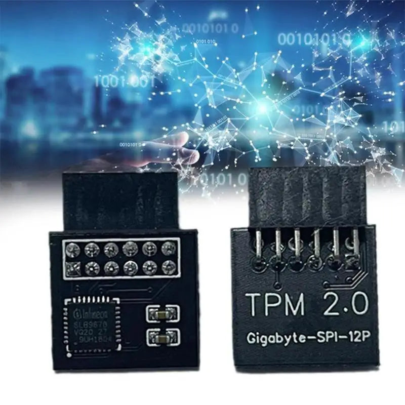 TPM 2.0 Encryption Security Module Remote Card Supports Multi Brand Motherboards 12 14 18 20-1pin Pins Peaceful Pleasures Health and Wellness