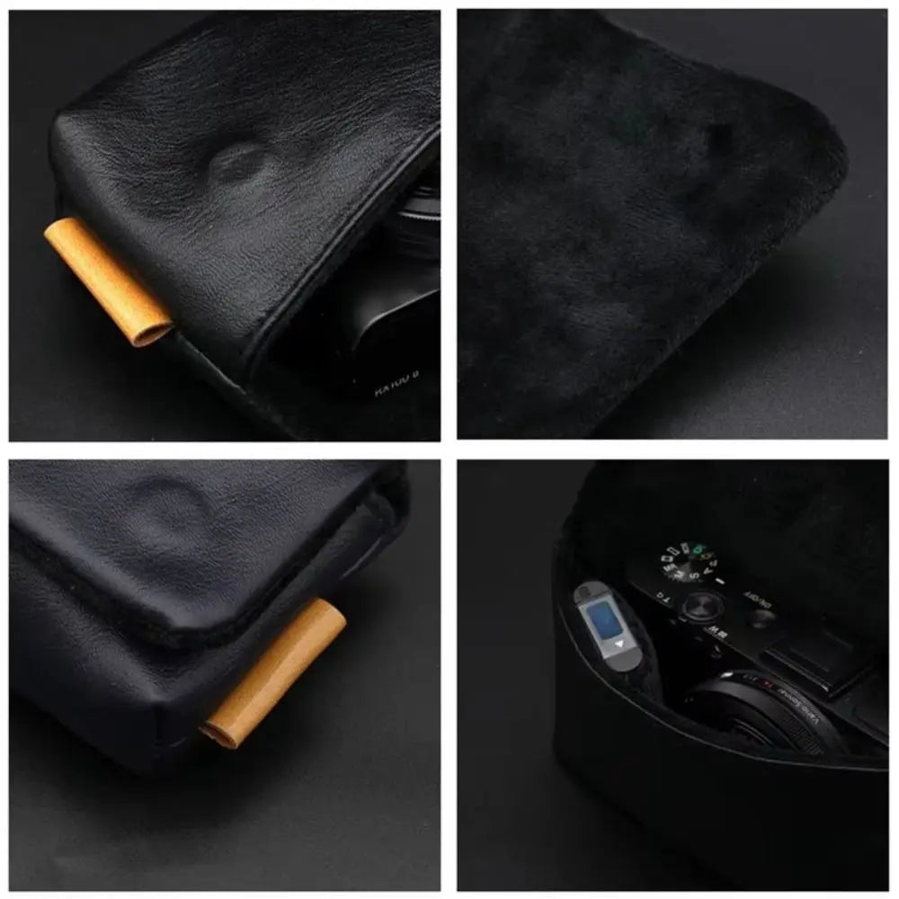 Waterproof Digital Camera Bag Soft Case Multi-functional Portable Camera Storage Bag Protective Cover Lightweight Peaceful Pleasures Health and Wellness