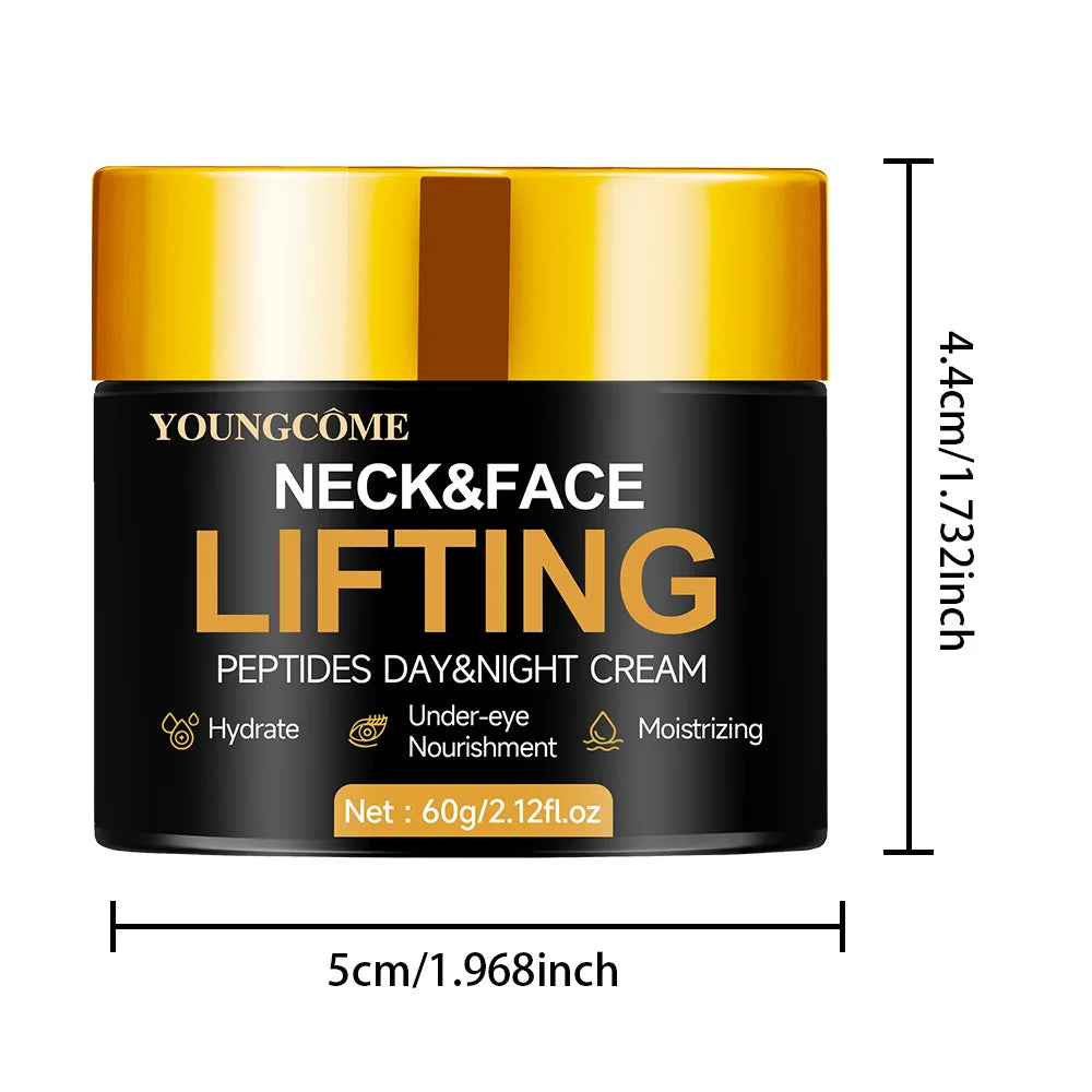 YOUNGCOME Neck & Face Anti-Wrinkle Firming Cream | 30g/60g Anti-Aging Face Cream Peaceful Pleasures Health and Wellness WHITE