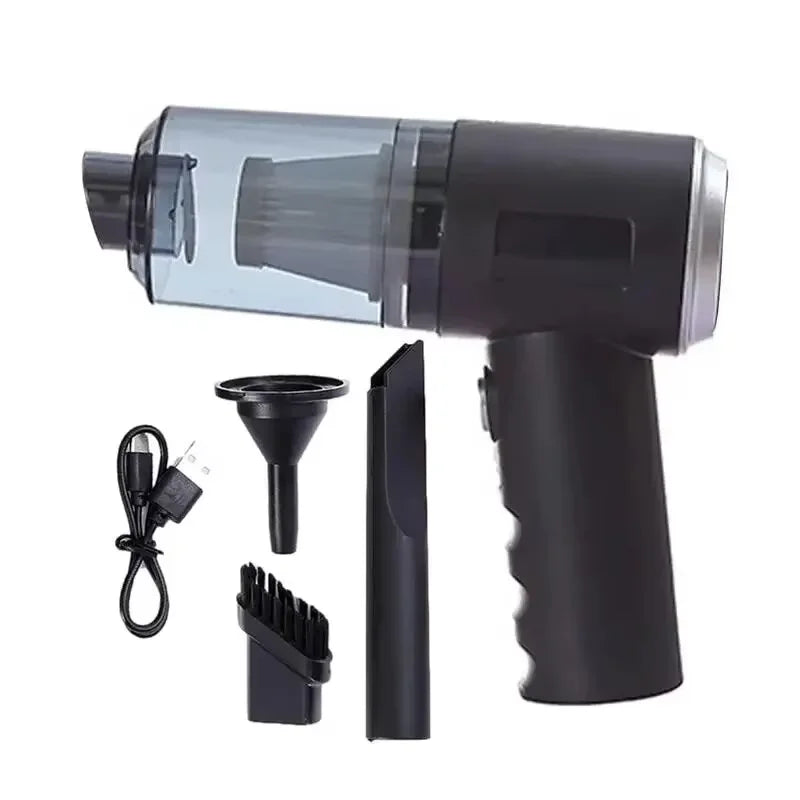 Cordless Handheld Car Vacuum 5-in-1 Blow & Suction 15000Pa