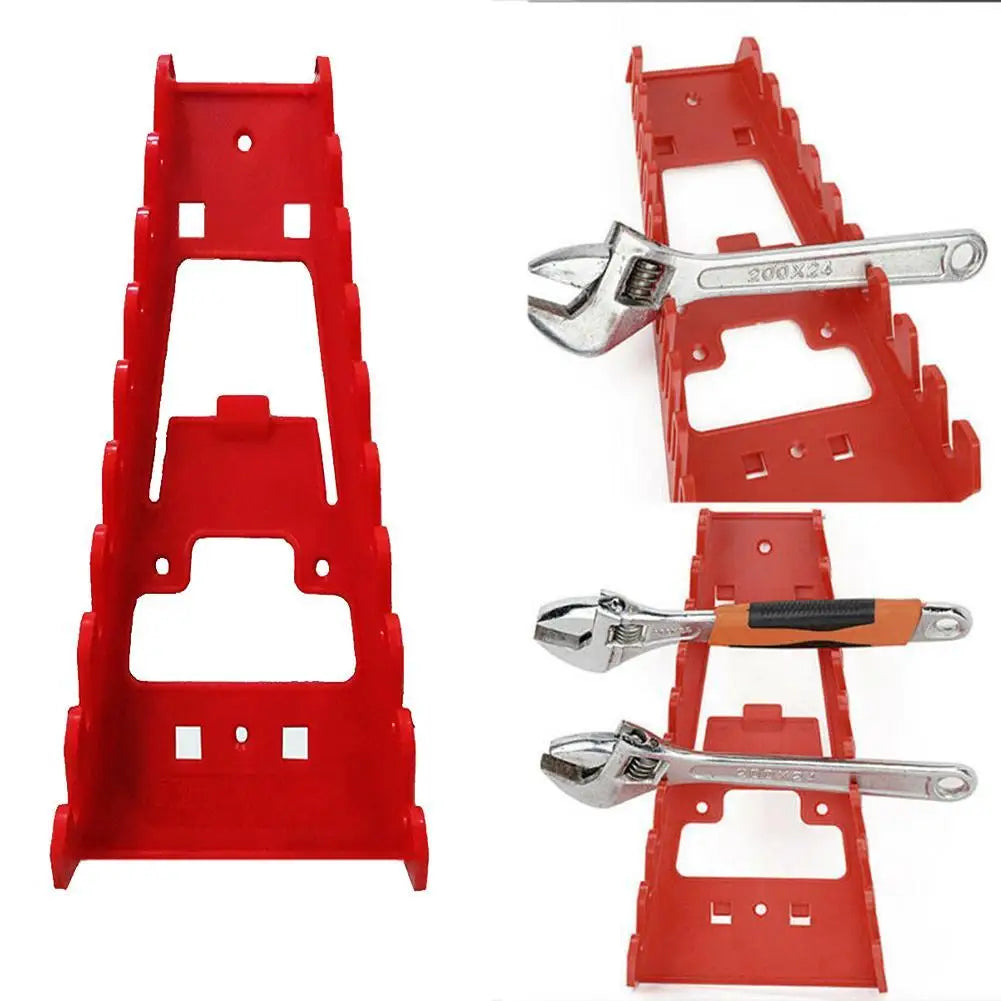 Wrench Organizer Tray | Plastic Spanner & Socket Rack Holder