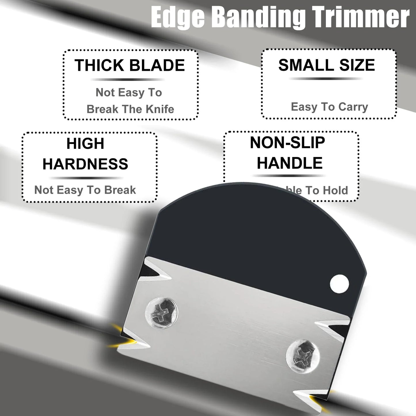 Wood Edge Chamfering Scraper & Deburring Corner Planer Tool