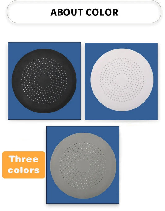 Silicone Shower Drain Hair Catcher & Sink Strainer Cover Drain Hair Catcher Peaceful Pleasures Health and Wellness