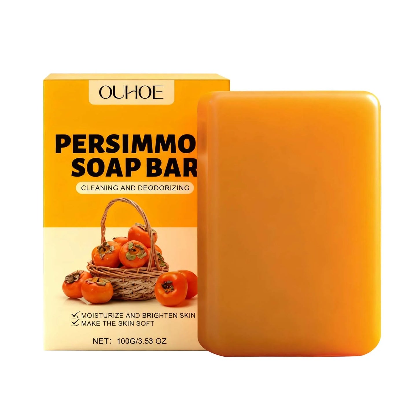 Persimmon Handmade Bath Soap – Moisturizing & Cleansing Bar