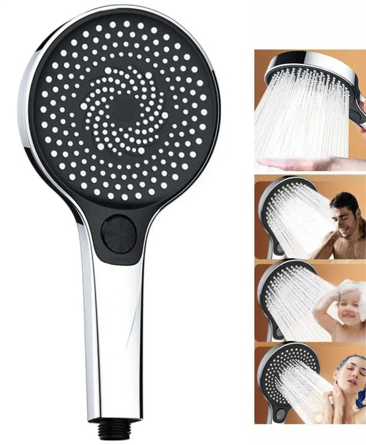135mm Rainfall Shower Head | 3 Modes, High Pressure & Water Saving Rainfall Shower Head Oasis Select