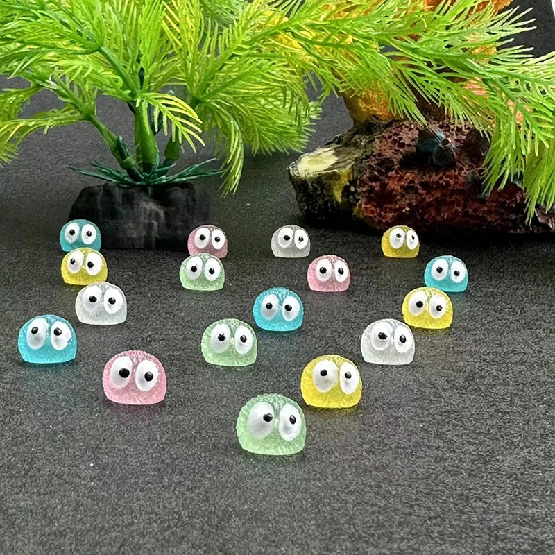 10-Pack Glowing Miniature Fairy Garden Figurines | Luminous Sprites