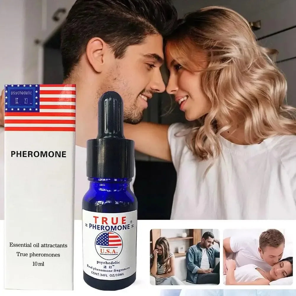 Men's Pheromone Perfume Attract Women Long-Lasting Sexy Flirting Dating Scent Body Pheromone Oil Boost Confidence Peaceful Pleasures Health and Wellness