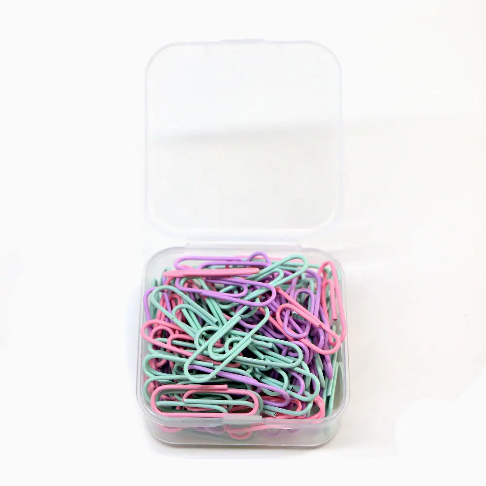 Paper Clips Office Supplies Clip Large File Bookmark Organizer