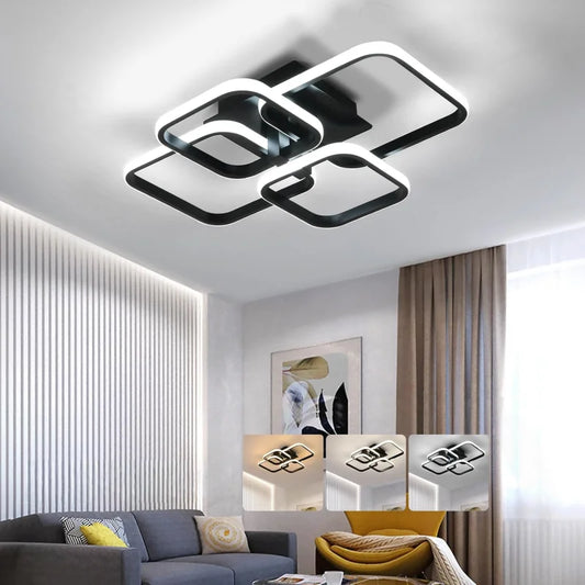 RUNTOIN LED Flush Mount Ceiling Light 3000–6500K | Modern Lamp LED Ceiling Light Peaceful Pleasures Health and Wellness
