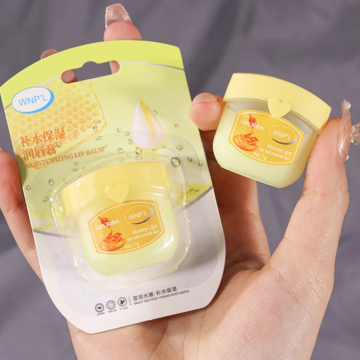 1pcs Moisturizing Lip Balm Set Moisturizing Base Natural Plant Base Moisturizing Crack Lip Care Jelly Moisturizer Peaceful Pleasures Health and Wellness 03