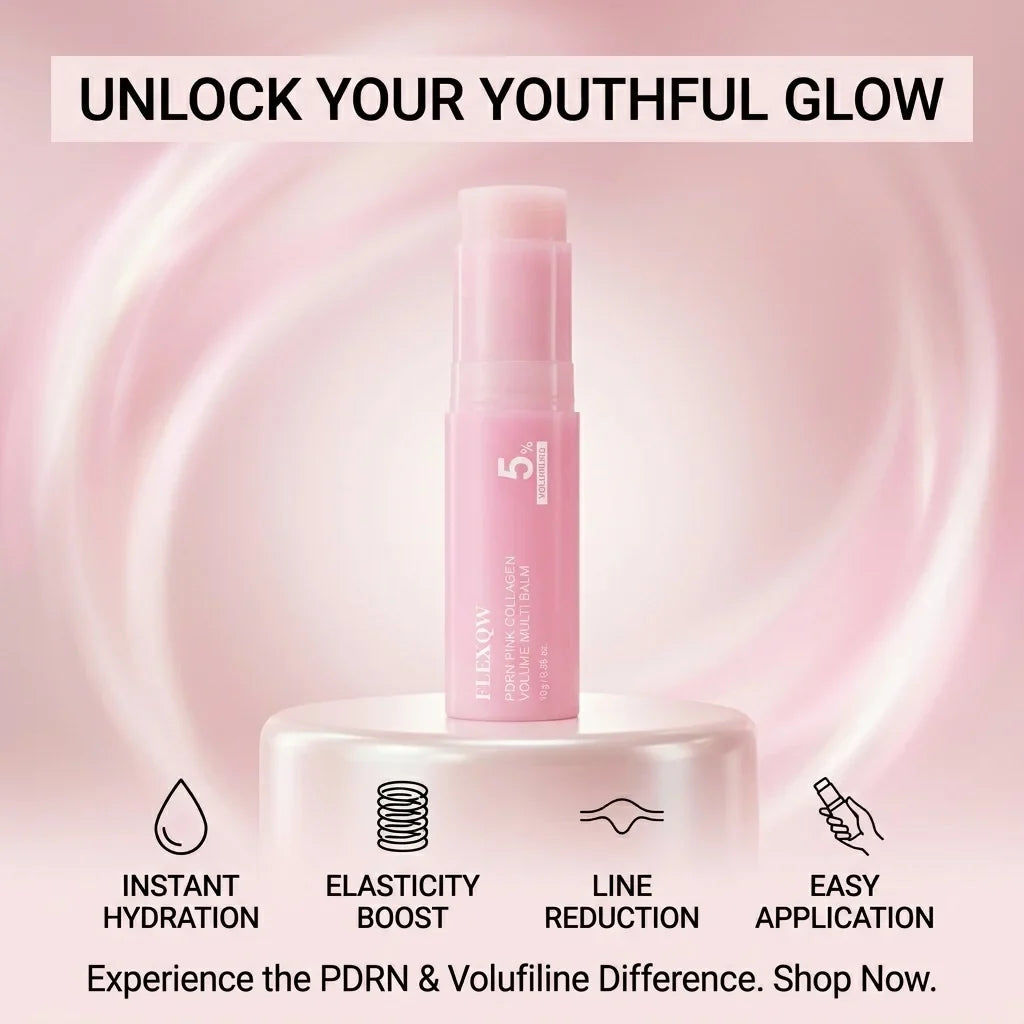 Pink Collagen Moisturizing Stick – Multi-Effect Face Cream