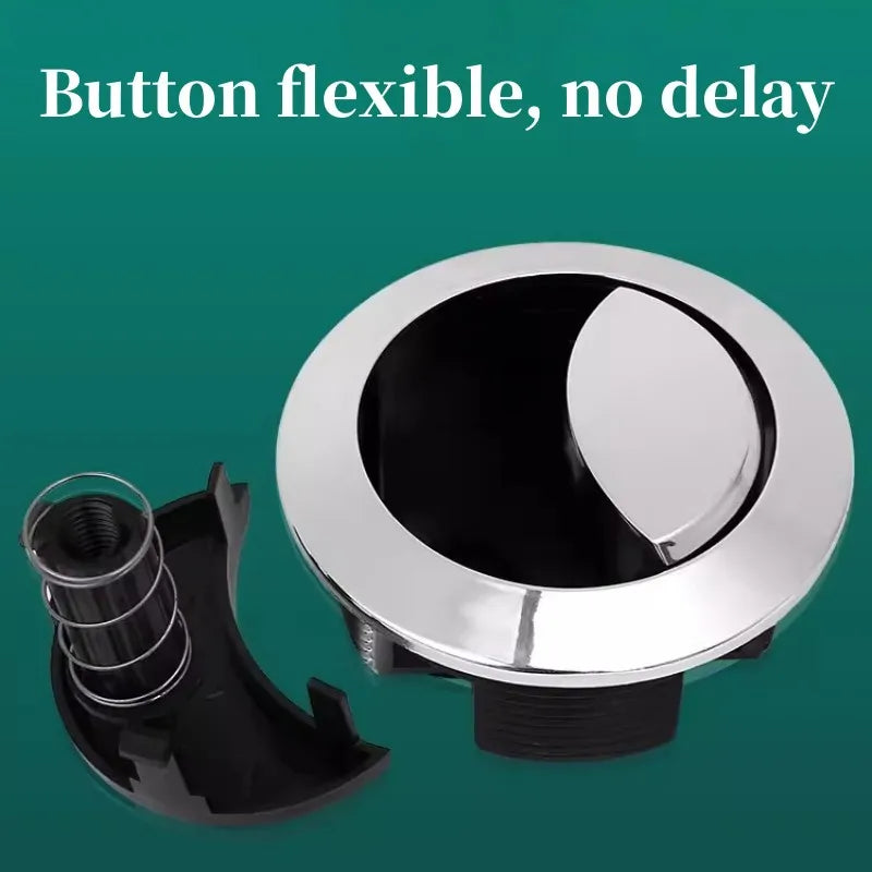 Universal Dual Flush Toilet Push Button | ABS Cistern Valve