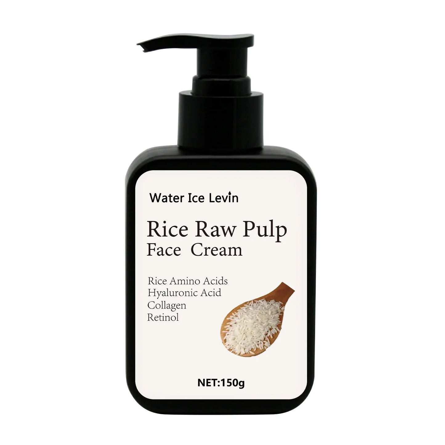 Rice Pulp Brightening Face Cream | Collagen & Hyaluronic Acid