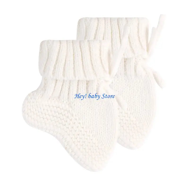 Knitted Baby Socks 0-6 Months | Soft, Warm & Breathable
