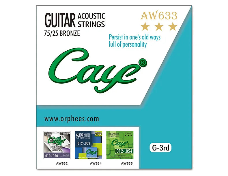 Cross Caye Folk Guitar String 1 2 3 4 5 6 Single Strings Loose