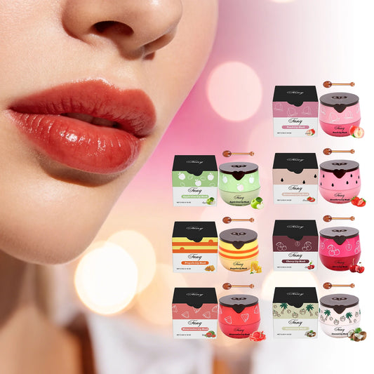 Fruit Flavor Lip Mask – Hydrating & Repairing Lip Treatment Peaceful Pleasures Health and Wellness