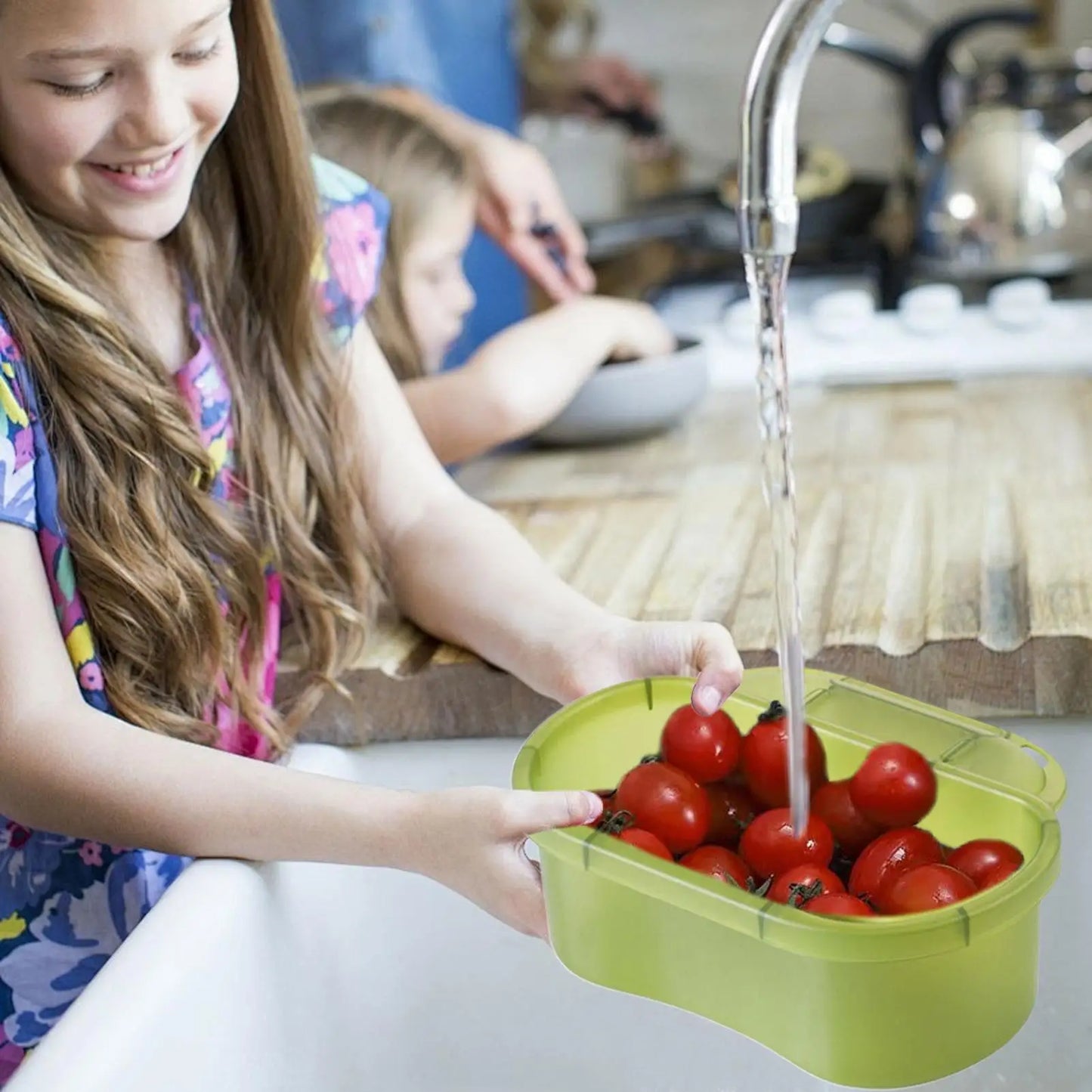 Hangable Sink Strainer & Food Waste Catcher – No Drilling