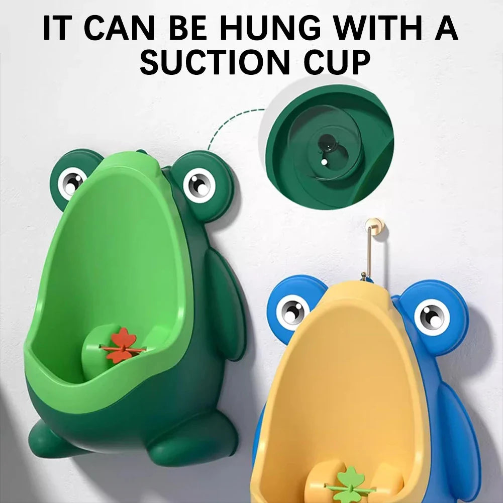 Kids' Frog Potty Training Urinal | Wall-Mounted Splash-Free