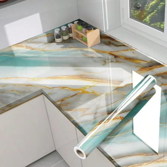 Peel & Stick Tile Wallpaper – Waterproof PVC Kitchen Sticker Peel & Stick Wallpaper Oasis Select