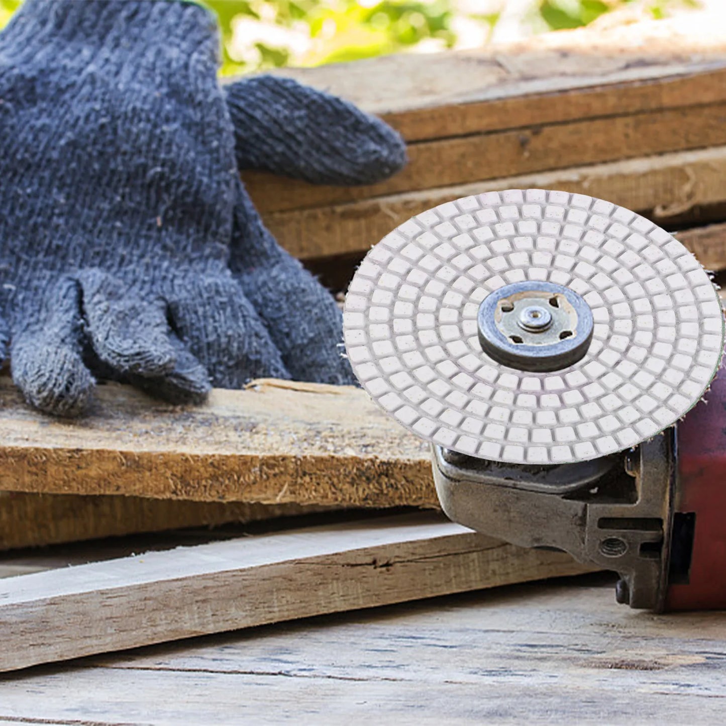 Polishing Pads Wet Dry Flexible Granite Concrete Marble Glass Stone