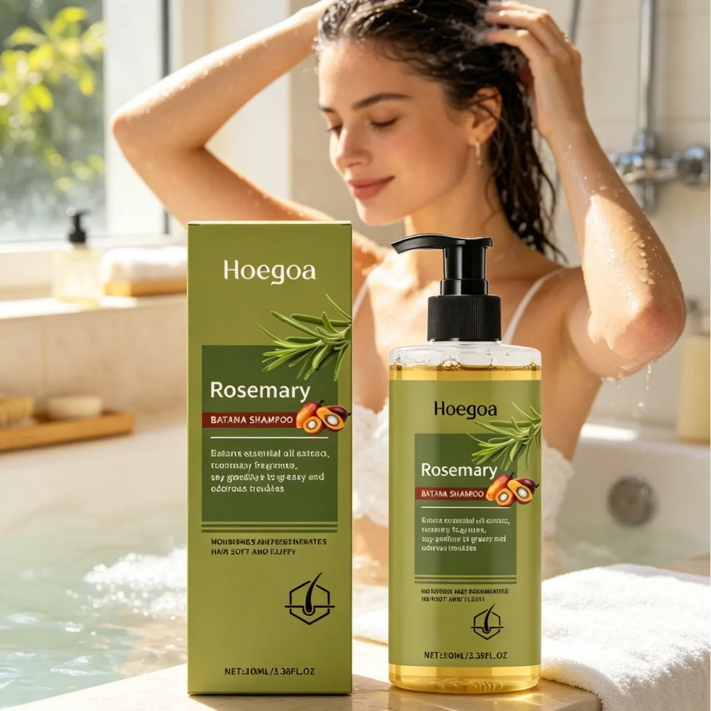 Hoegoa Anti-Dandruff Shampoo Deep Cleansing Scalp Care 100ml
