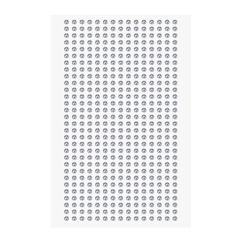 Self-Adhesive Crystal Rhinestone Stickers – Face, Hair & Body Gems