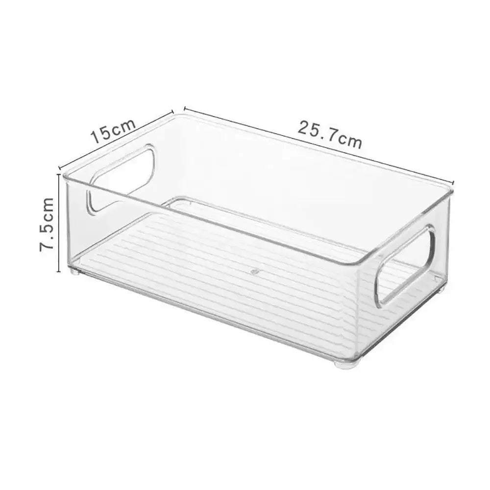 Acrylic Transparent Storage Box – Cosmetics & Desktop Organizer