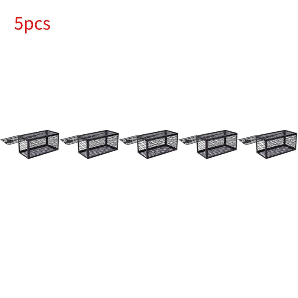 Heavy-Duty Self-Locking Metal Rat Trap Cage – Indoor & Outdoor