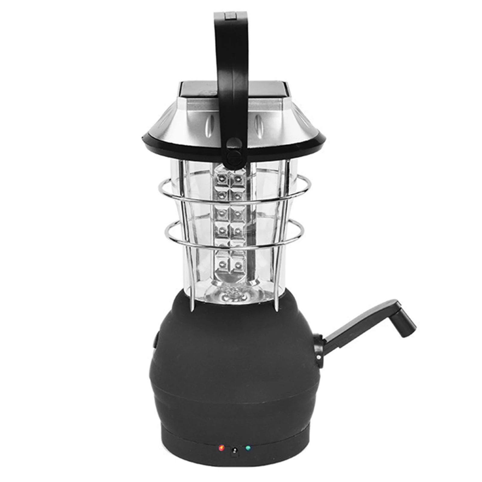 Solar Camping Lamp Waterproof Portable Emergency Crank Lamp With 3 Brightness Modes For Power Outages,Emergency Lamp for Outdoor Peaceful Pleasures Health and Wellness