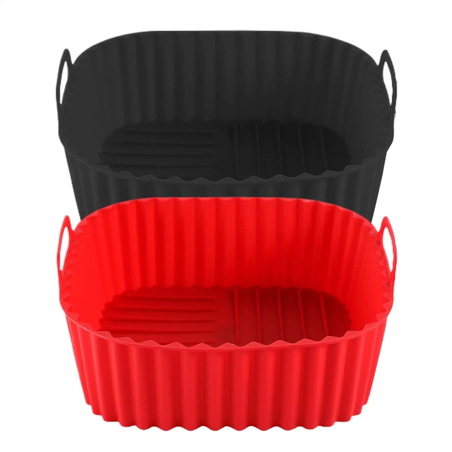 Silicone Air Fryer Liner – Non-Stick Reusable Square Baking Tray