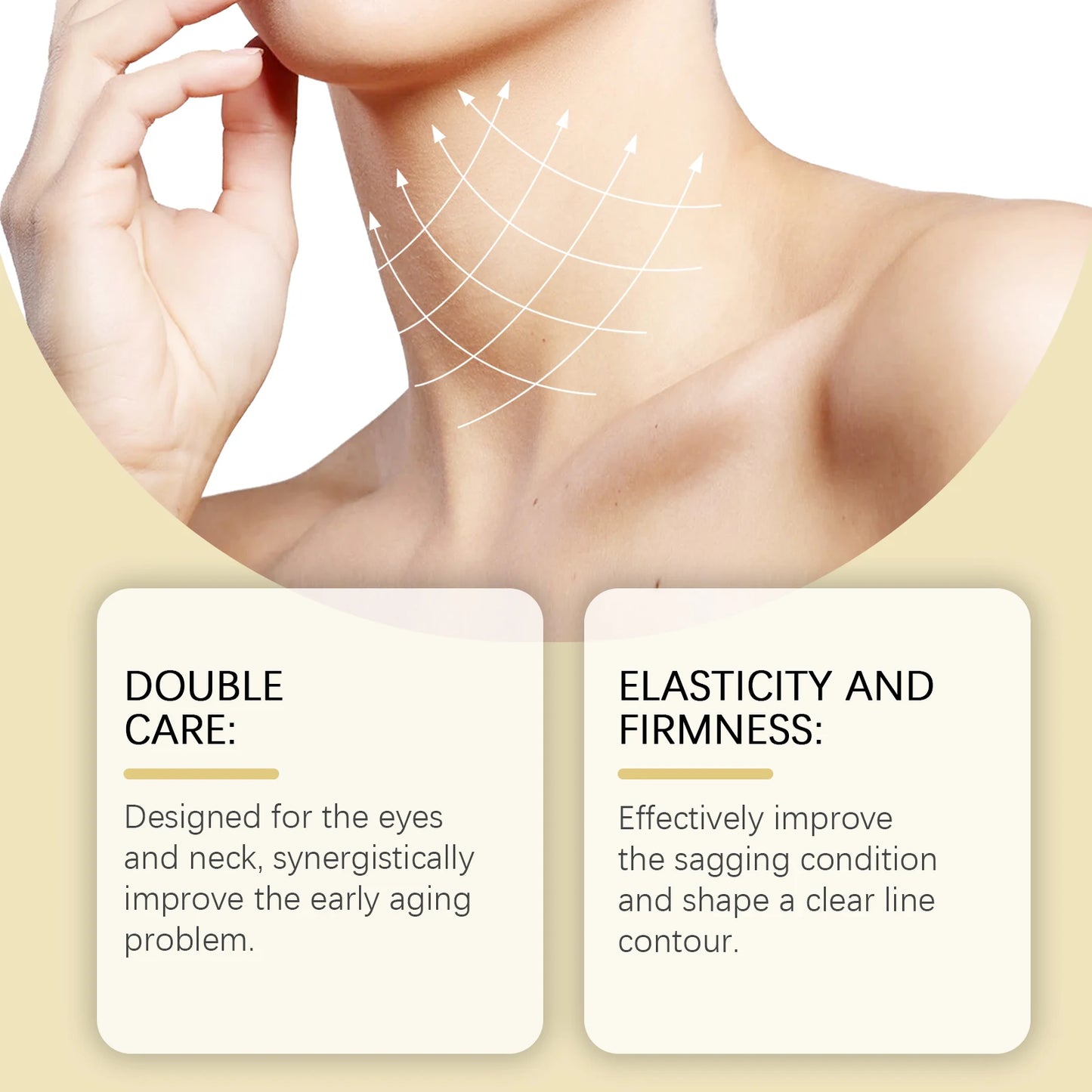 AH-8 Firming Neck Cream & Electric Peptide Eye Cream Set