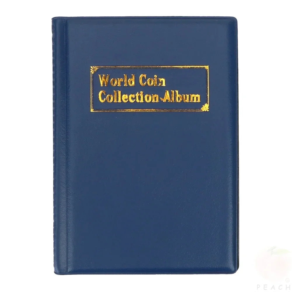 PVC Coin Collection Album – 120 Compartment Collector Book