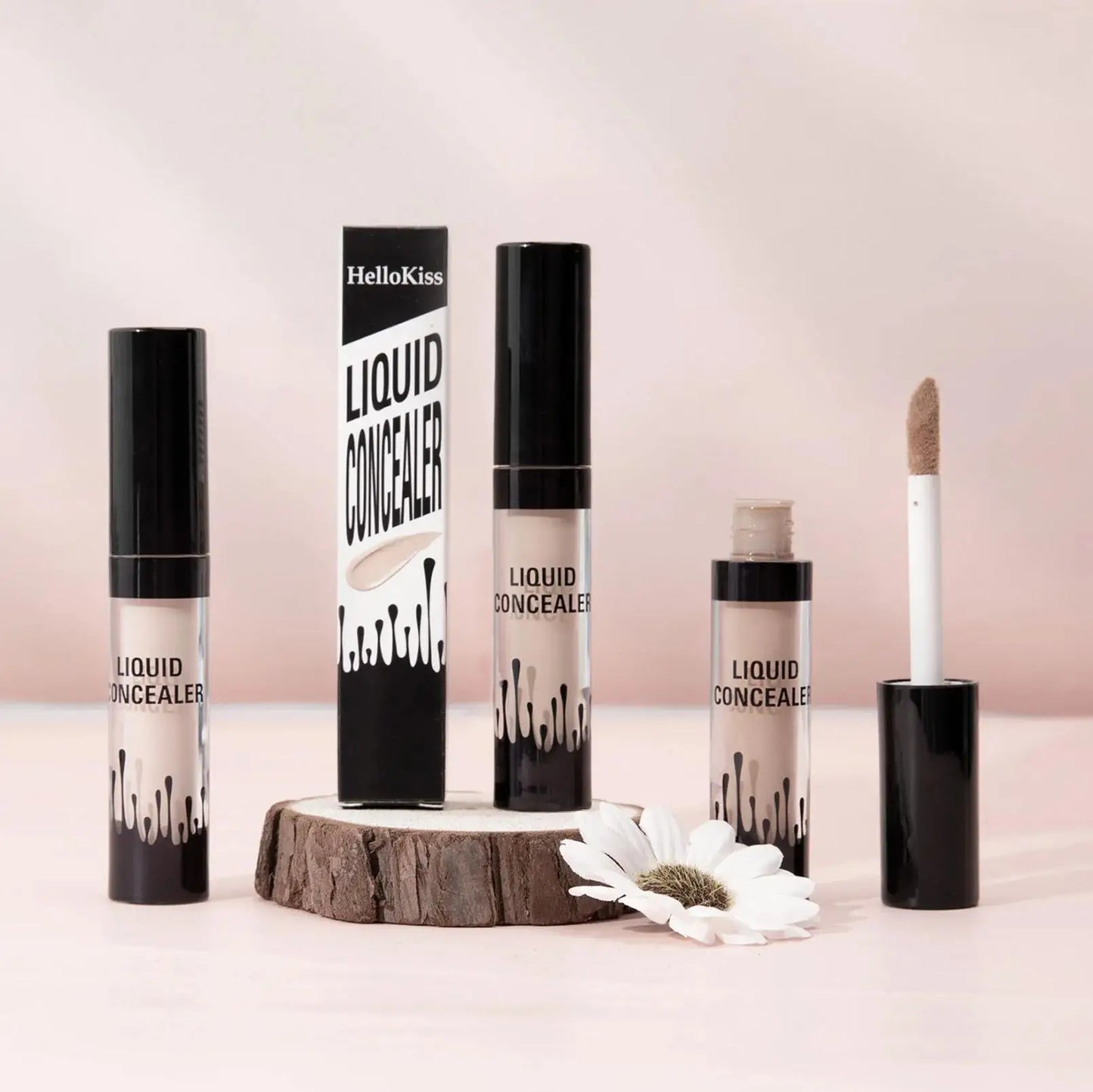 Hello Kiss Full Coverage Waterproof Concealer – All Skin Types