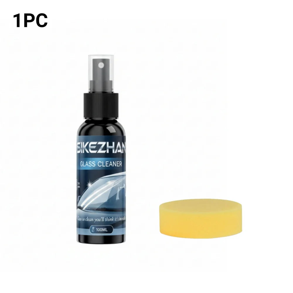 Tint Safe Glass Cleaner Spray Ammonia Free Streak Free Window Cleaning Solution for Car Windshield Home Mirrors Auto Detailing Peaceful Pleasures Health and Wellness 100ML
