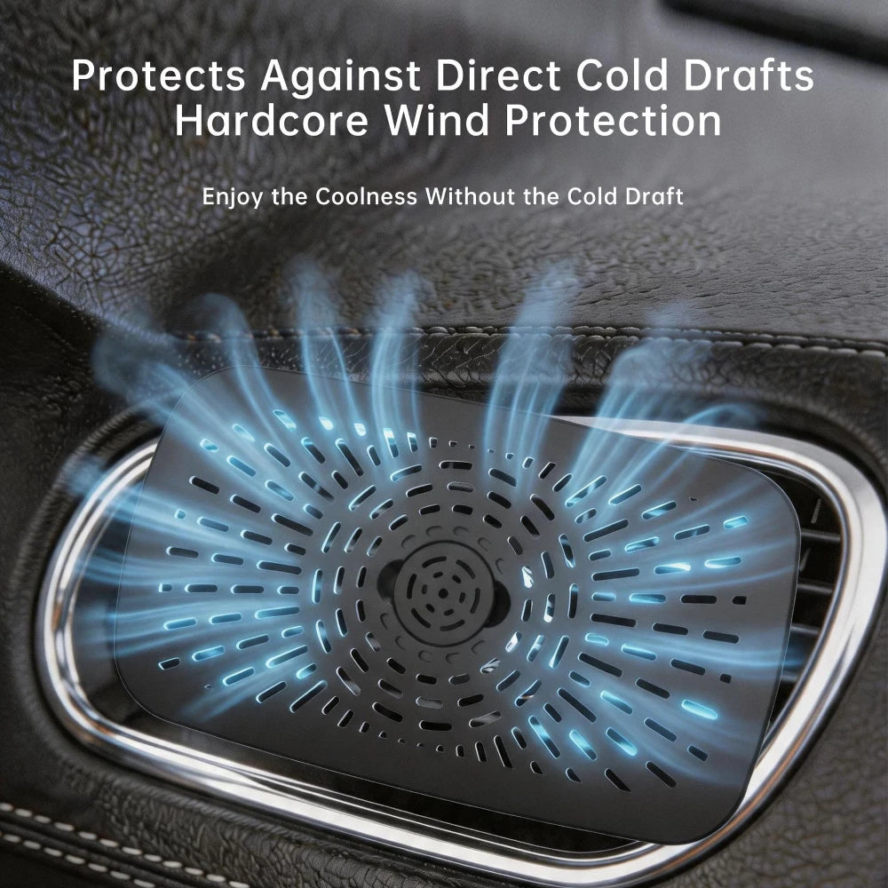 Car Air Conditioning Vent Deflectors, Left and Right Air Vent Covers, Fragrance Diffuser, for Adjusting Air Vents in Your Car Peaceful Pleasures Health and Wellness