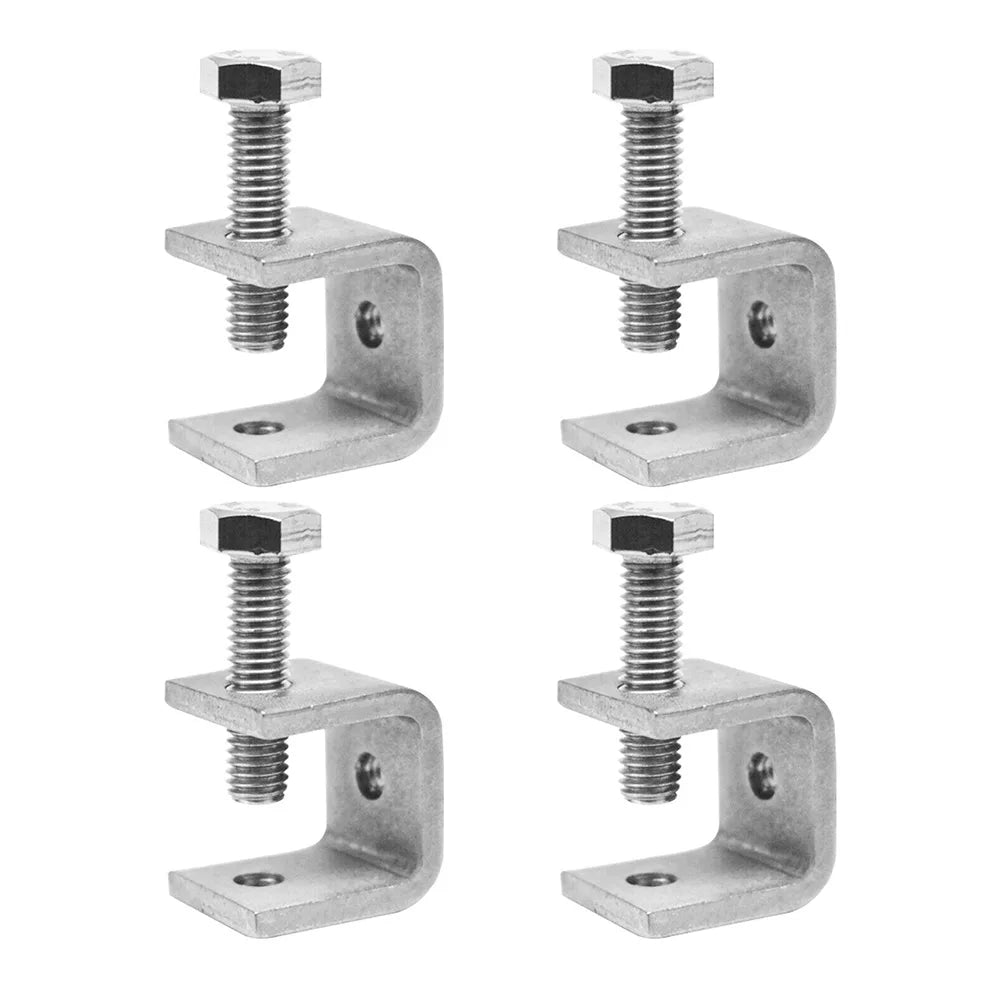 C Clamps Table Mount Desk Lamp Bracket Clamp – 1/2/4pcs