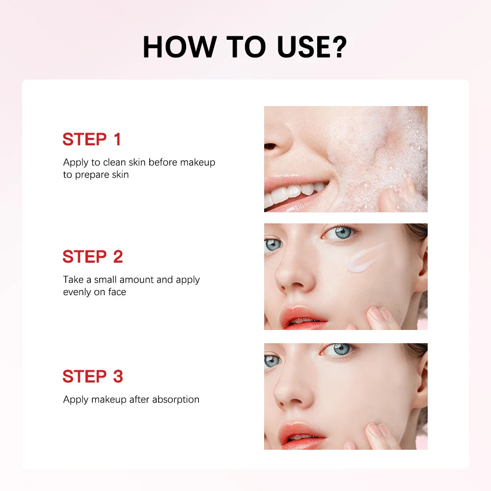 Lakerain Blur Magnet Primer Matte Finish Moisturizing Under Makeup Firming Light Beige Base Smooth Cosmetics Makeup Base Peaceful Pleasures Health and Wellness