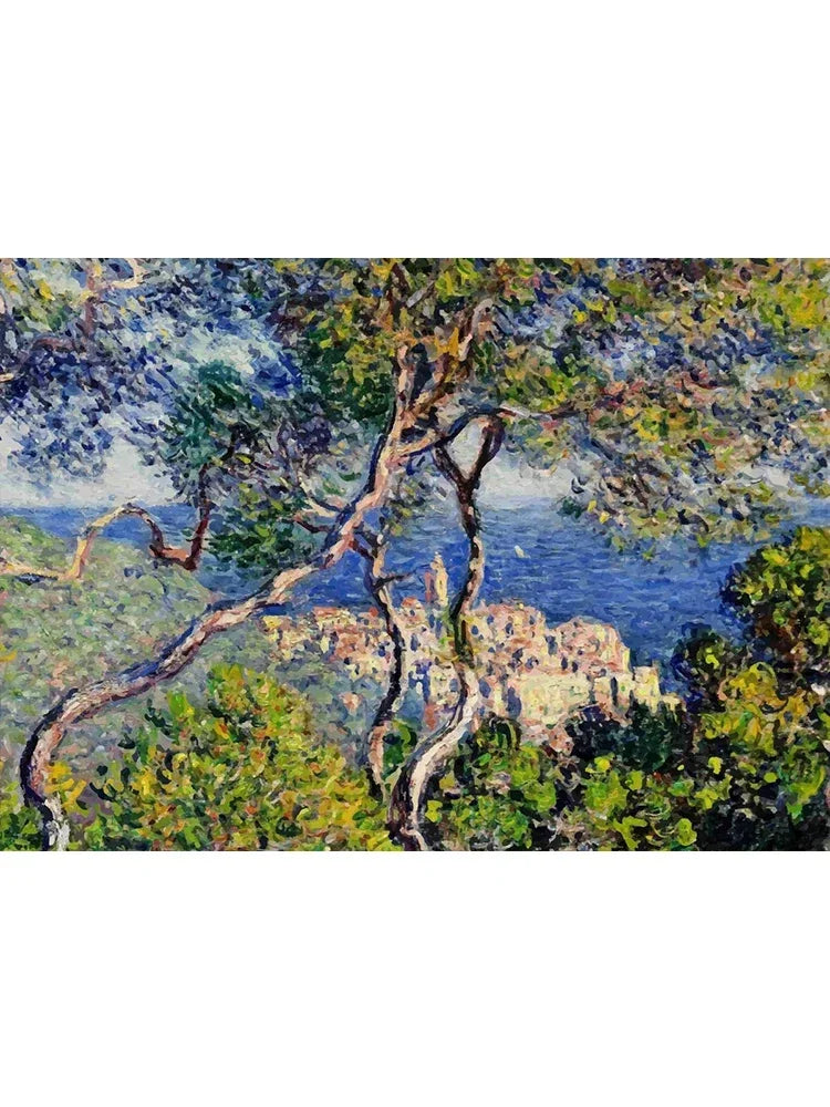 Claude Monet Exhibition Posters Canvas Oil Painting Garden Boat Lake Landscape Nature Landscape Wall Room Home Decor Peaceful Pleasures Health and Wellness E 50x70cm Unframed