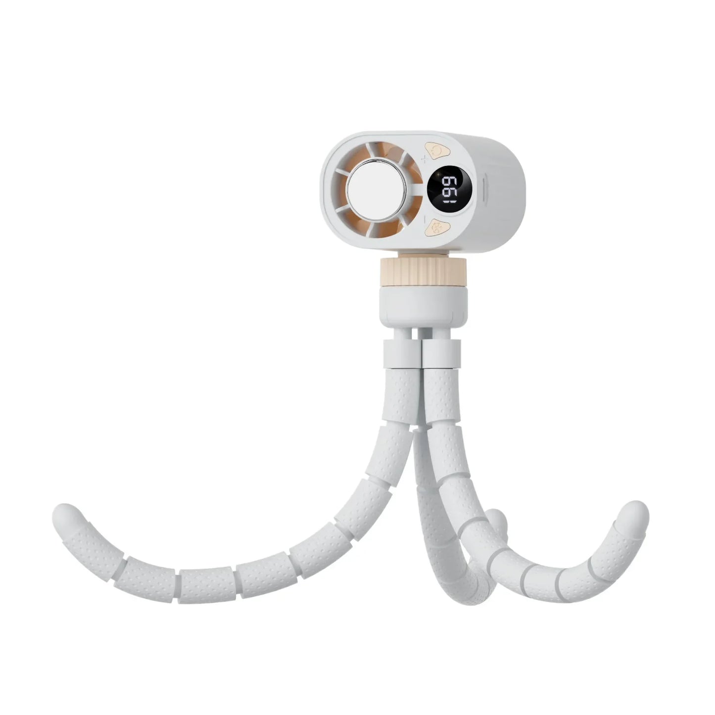 USB Octopus Stroller Fan – Flexible Clip-On Portable Cooling