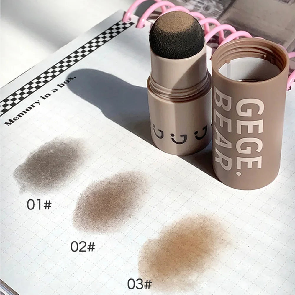 Gege Long Lasting Hairline Shadow Powder Hair Filling Repair Forehead Trimming Makeup Tool Bald Concealer Hair Coverage Beauty Peaceful Pleasures Health and Wellness