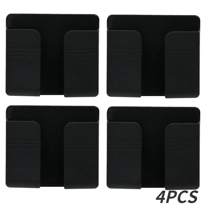 Hanging Organizers Charging Stand Things for the Home Multifunction Kitchen Storage & Organization Remote Control Smarts Phone Peaceful Pleasures Health and Wellness black-4pcs