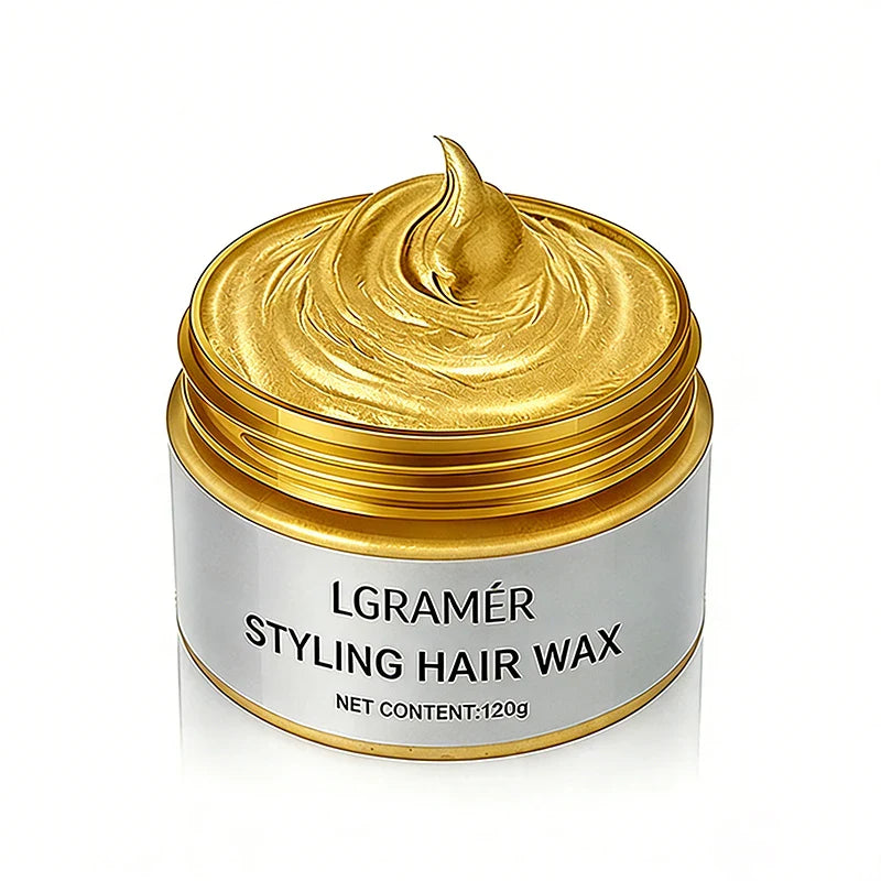 Temporary Hair Color Wax – 9 Shades | Silver Gray, Wine Red & More