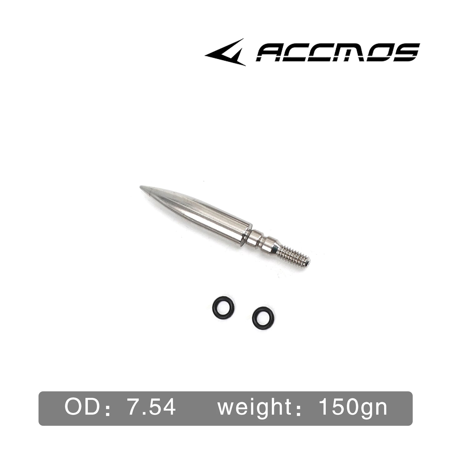 Arrowhead Stainless Steel Archery Replaceable Screw-in Tip 100 125