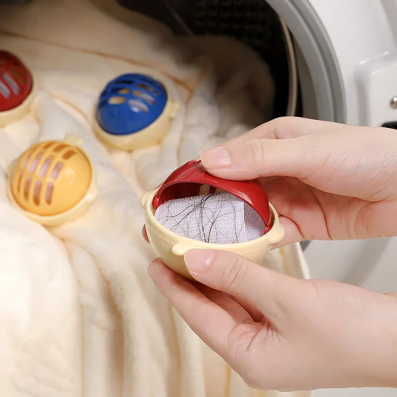 Laundry Balls Washing Machine Filter Screen Hair Removal Adhesion Prevention Anti Entanglement Suction Device Washing Cleaning Peaceful Pleasures Health and Wellness