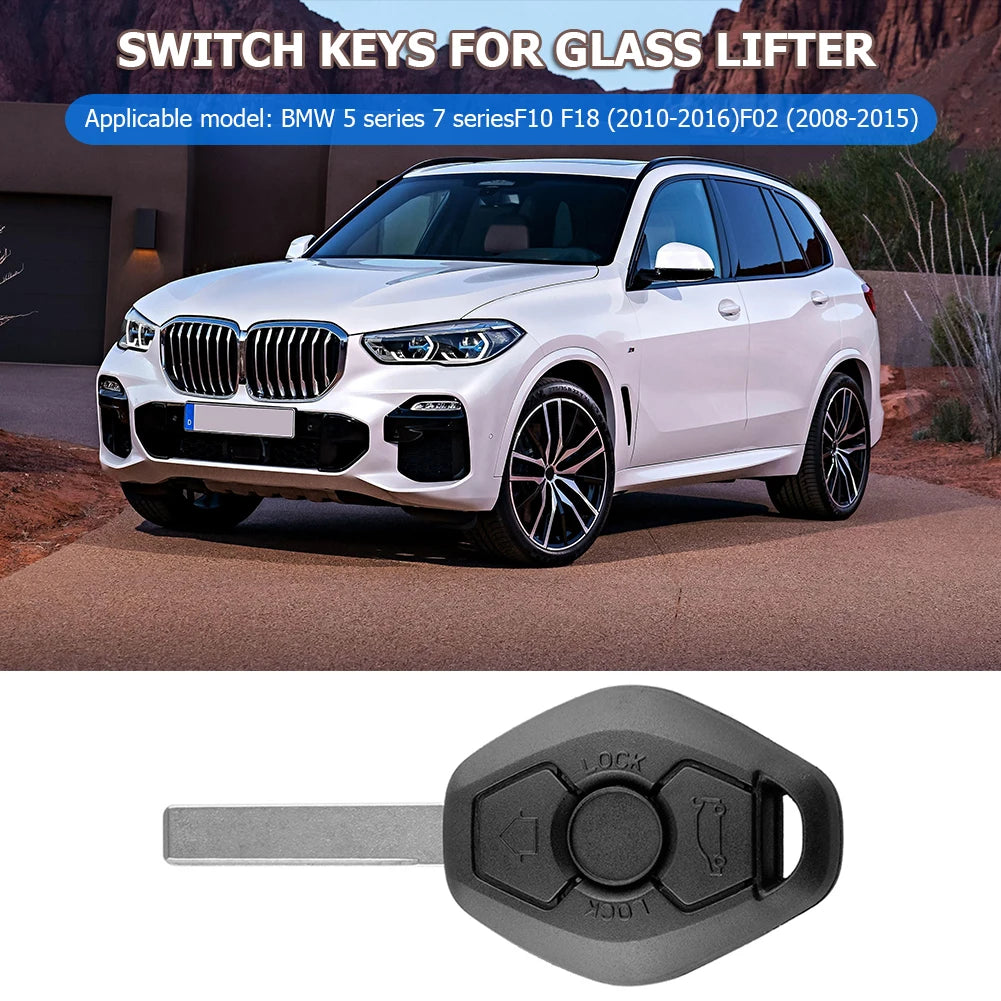 3-Button BMW Key Fob Replacement Shell – E46 E39 E60 E38 E83 E85 Peaceful Pleasures Health and Wellness