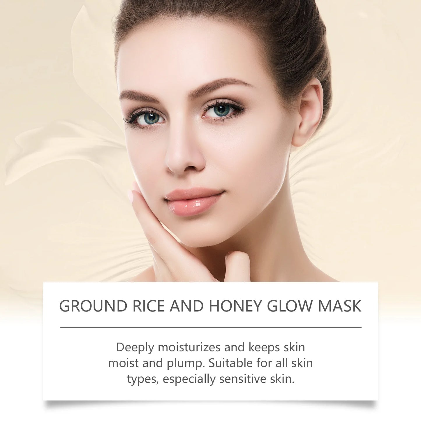 Rice Raw Pulp Mask Replenishment Moisturizing Fade Dark Spot Repair Sensitive Skin Shrink Pore Hydrating Mask Korean Skin Care Peaceful Pleasures Health and Wellness