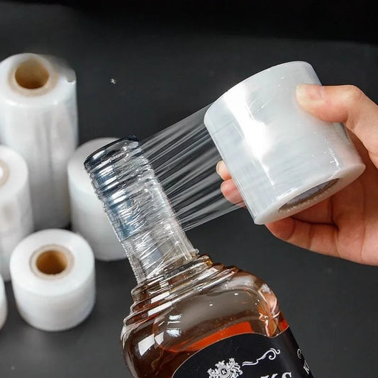 Bottle Sealing Film Sealed Wine Jar Old Wine Anti Leakage Film Anti-aging Anti Volatilization Stretch Bottle Mouth Wrapping Film Peaceful Pleasures Health and Wellness