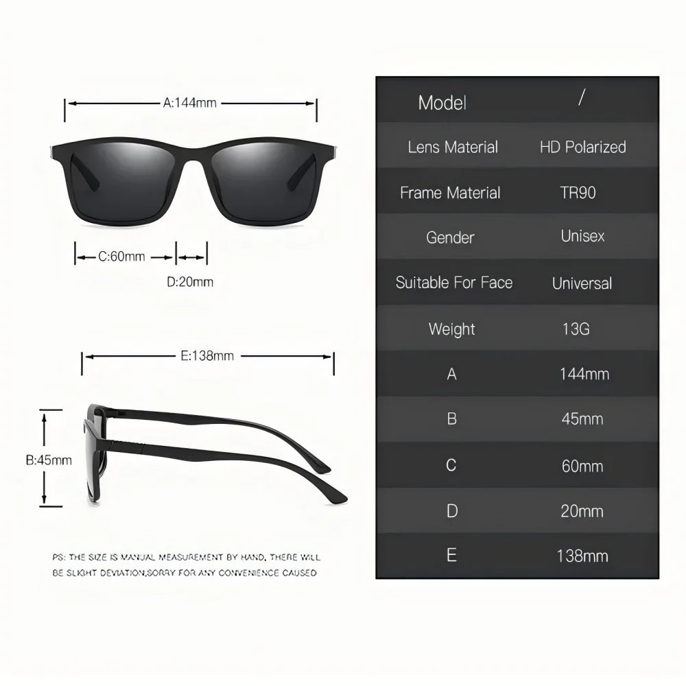 TR Polarized Sunglasses For Men And Women Driving Glasses Fishing Glasses Classic Sports Glasses Peaceful Pleasures Health and Wellness