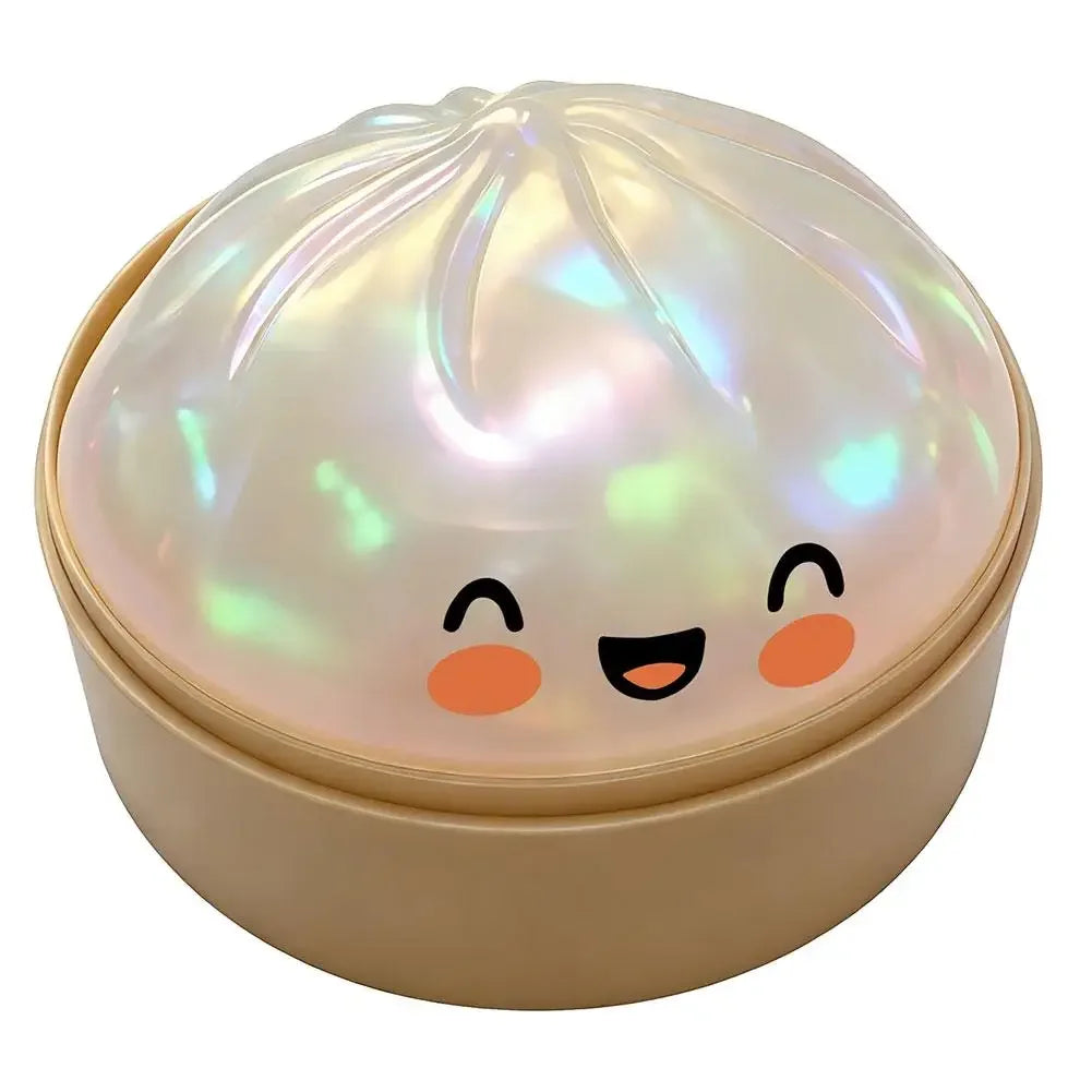 Shiny Flash Simulation Dumpling Bun Toy Pressure Ball, Slow Rebound Soft Pinch Decompression Toy, for Kids Adults Birthday Gifts Peaceful Pleasures Health and Wellness 08